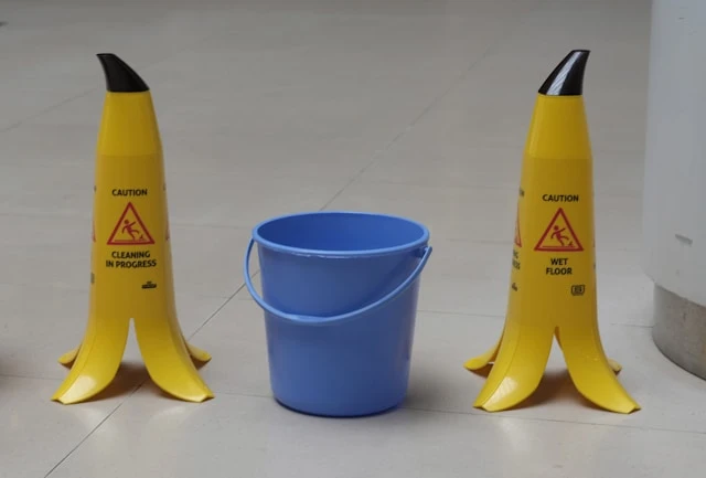 Slip on a Wet Floor