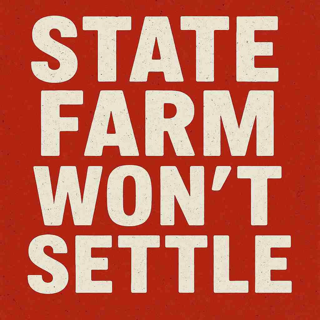 State Farm Won’t Settle