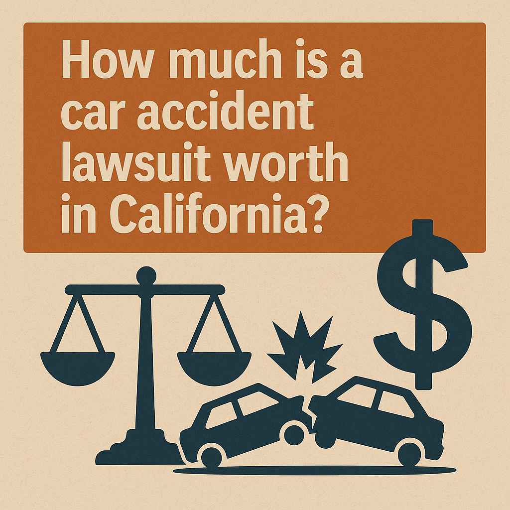 How Much Is a Car Accident Lawsuit Worth in California