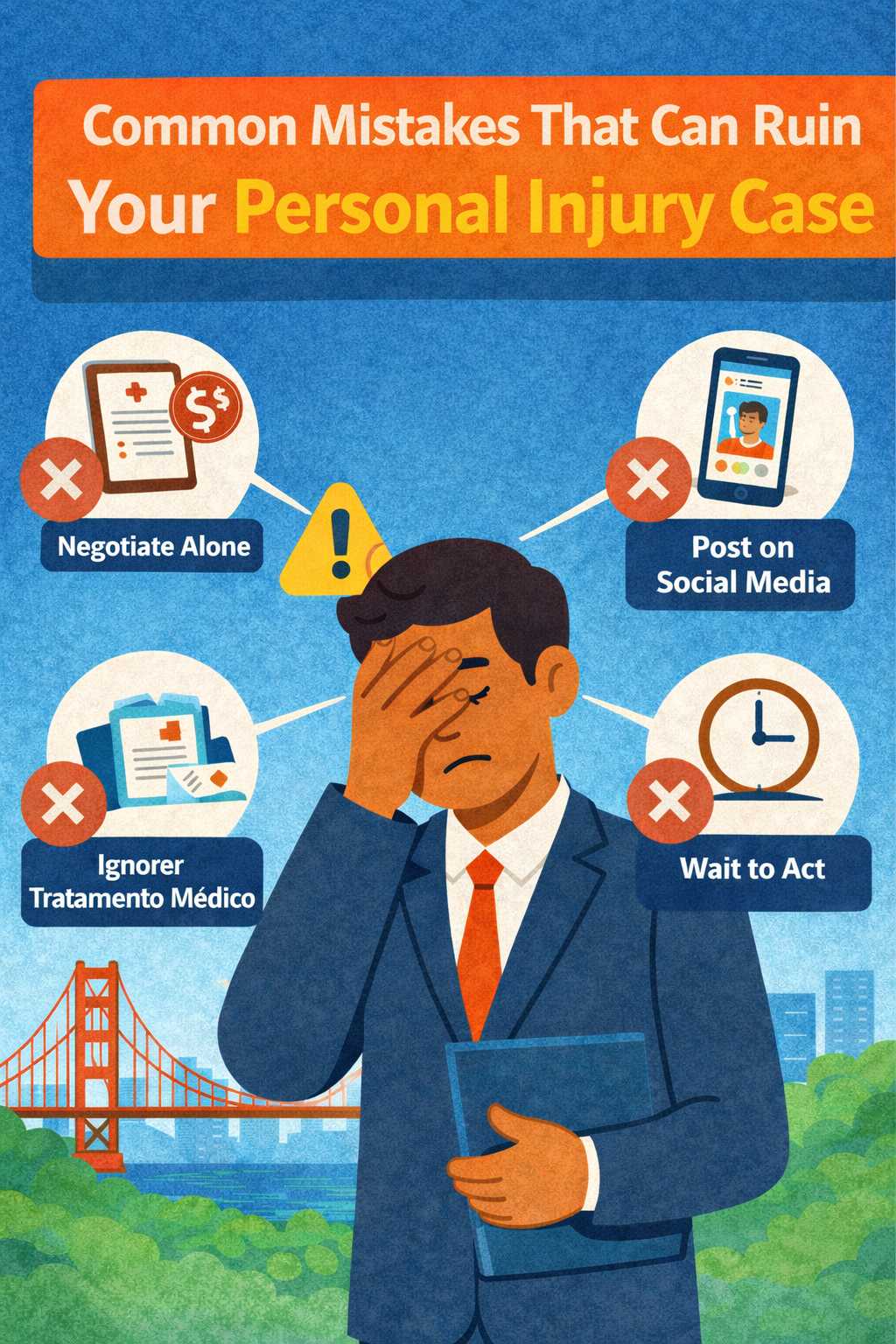 Common Mistakes That Can Ruin Your Personal Injury Case